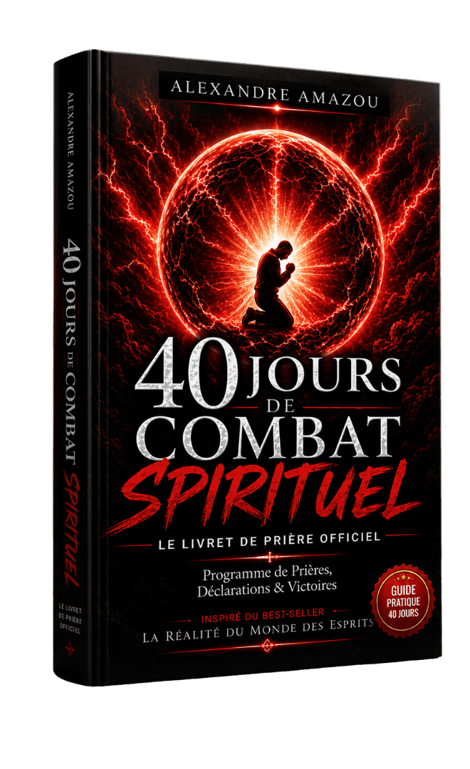 Couverture du livre « 40 Jours de Combat Spirituel » par Alexandre AMAZOU